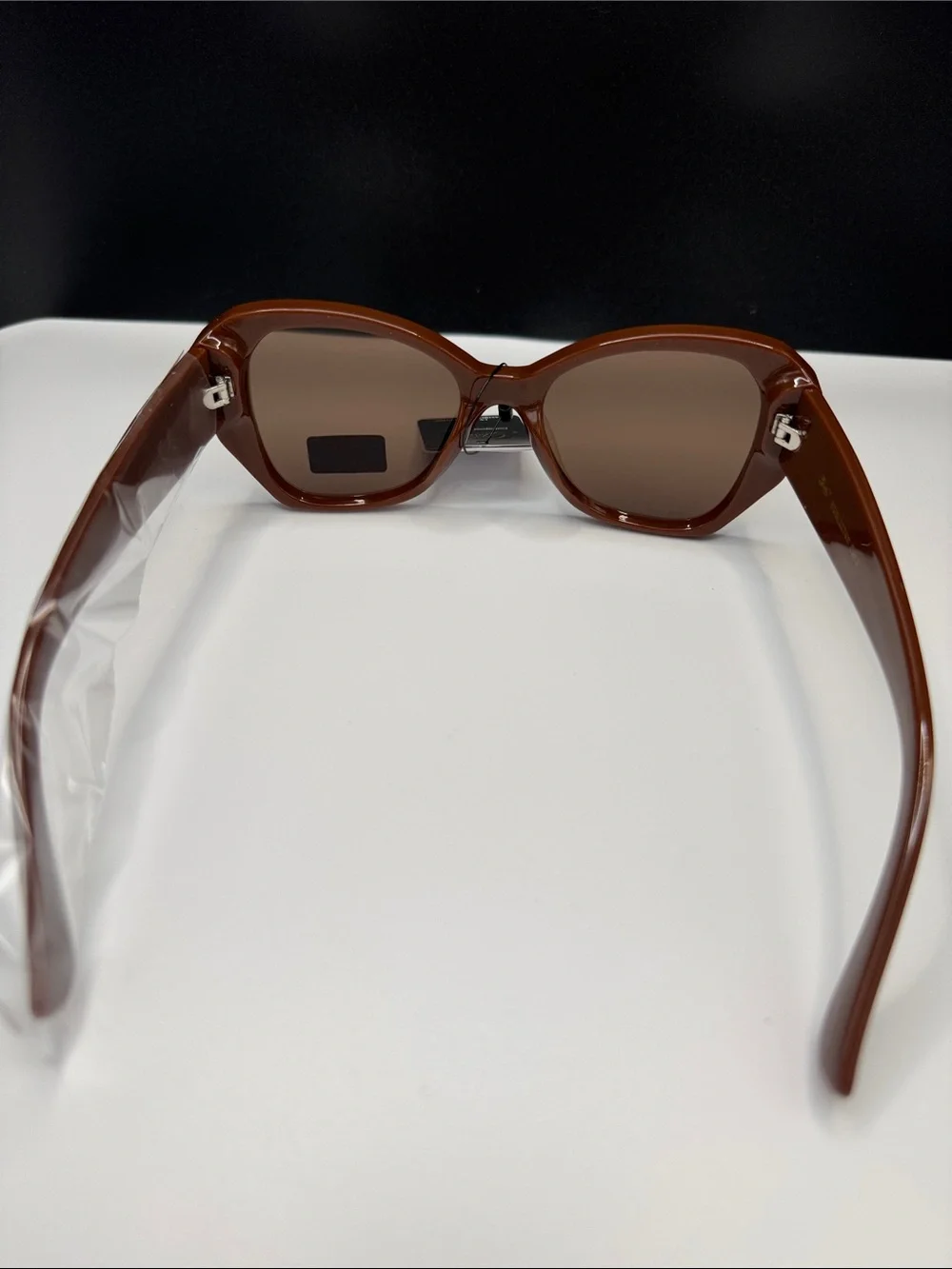 Unbranded Brown Cat-Eye Sunglasses for Women